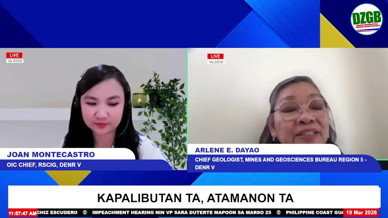 Kapalibutan ta, Atamanon ta | March 19, 2026