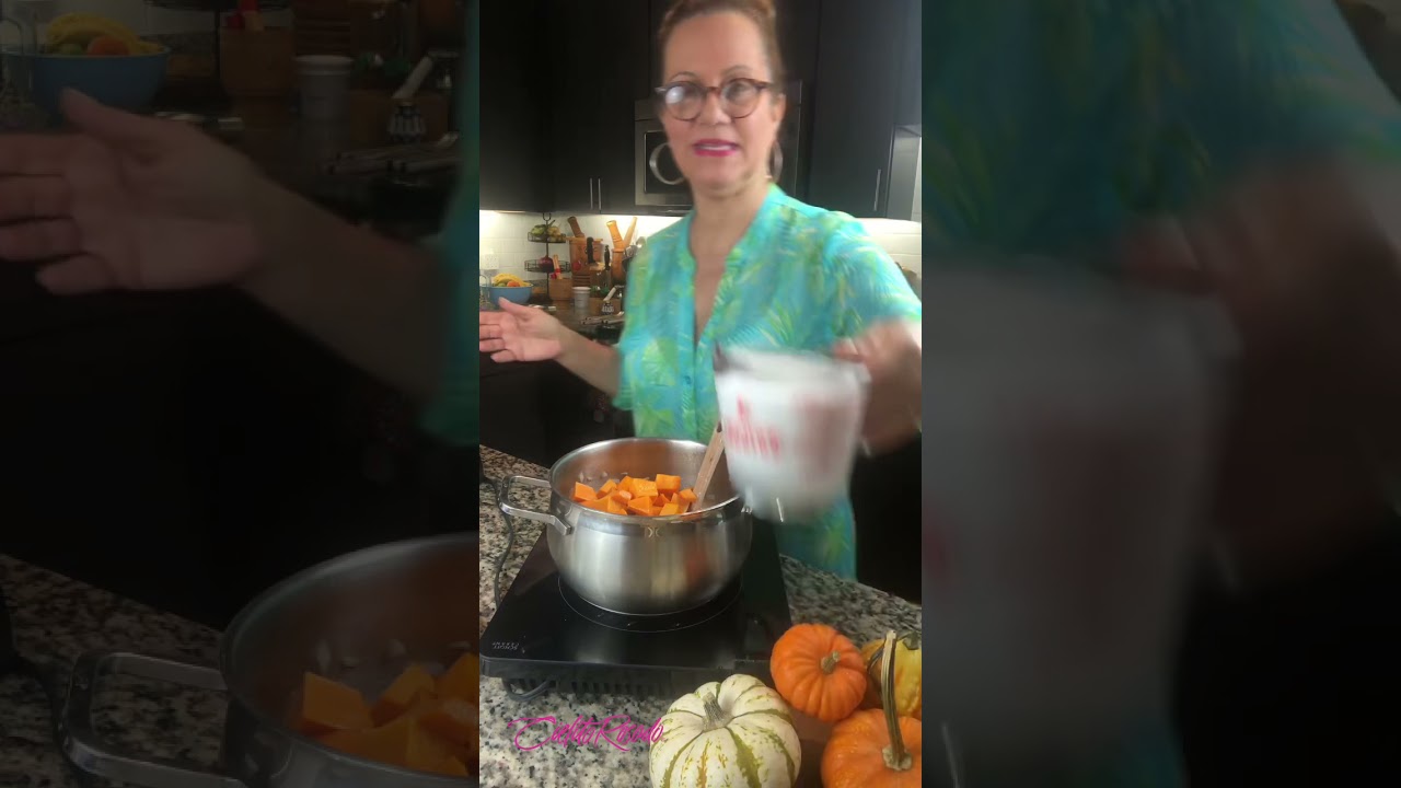 Crema de Calabaza y Coco