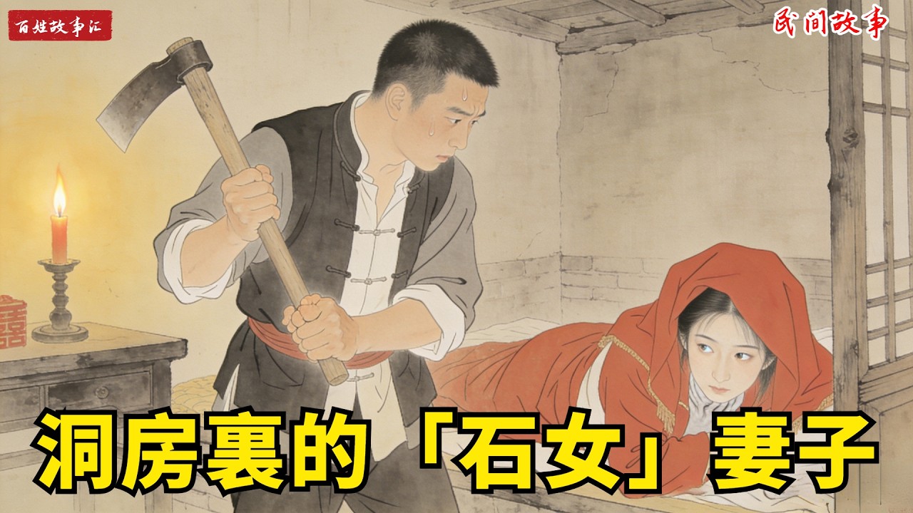 他娶了個「石女」，被全村人嘲笑，沒想到，妻子的真實身份，竟是惹不起的存在。#故事頻道 #民間故事#有聲書 #睡前故事#中國文化#故事分享