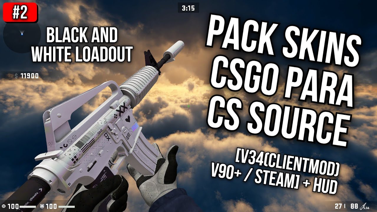 PACK de SKINS para COUNTER STRIKE SOURCE #2 [v34(ClientMod) / v90+ / Steam]