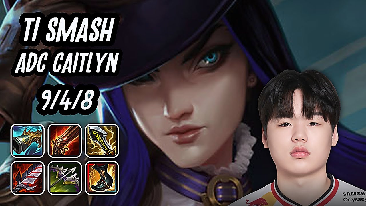 T1 Smash ADC Caitlyn SoloQ Replay 20250926