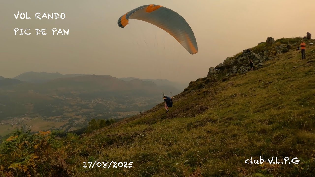 VOL RANDO PIC DE PAN 17 08 2025