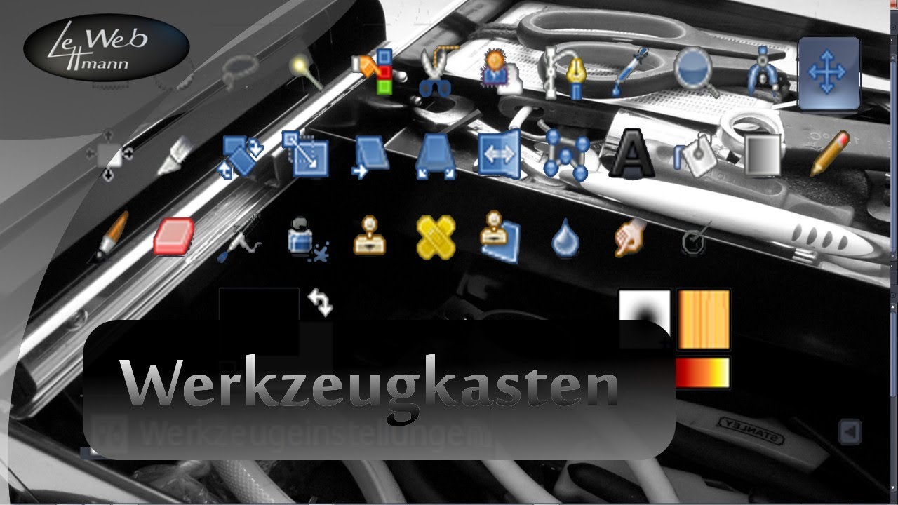 Die Werkzeuge von GIMP - Bildbearbeitung - GIMP Tutorial