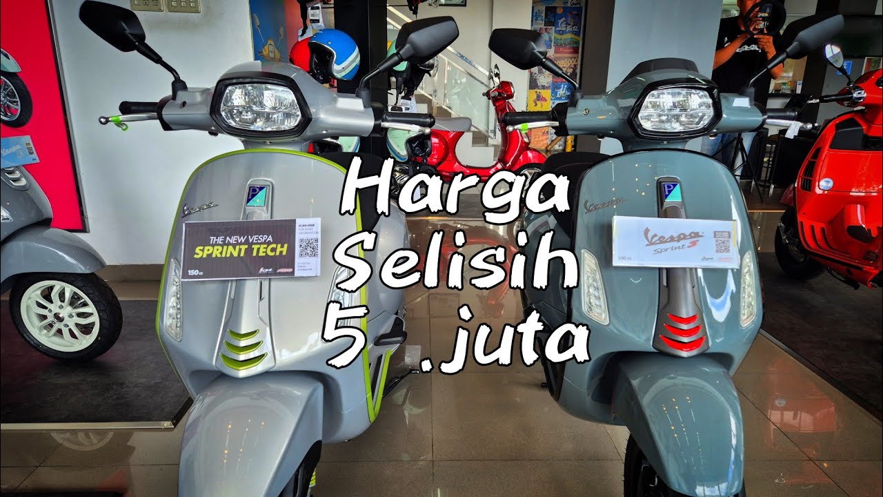 'selisih 5 juta' | PERBANDINGAN SPRINT tech & SPRINT s 