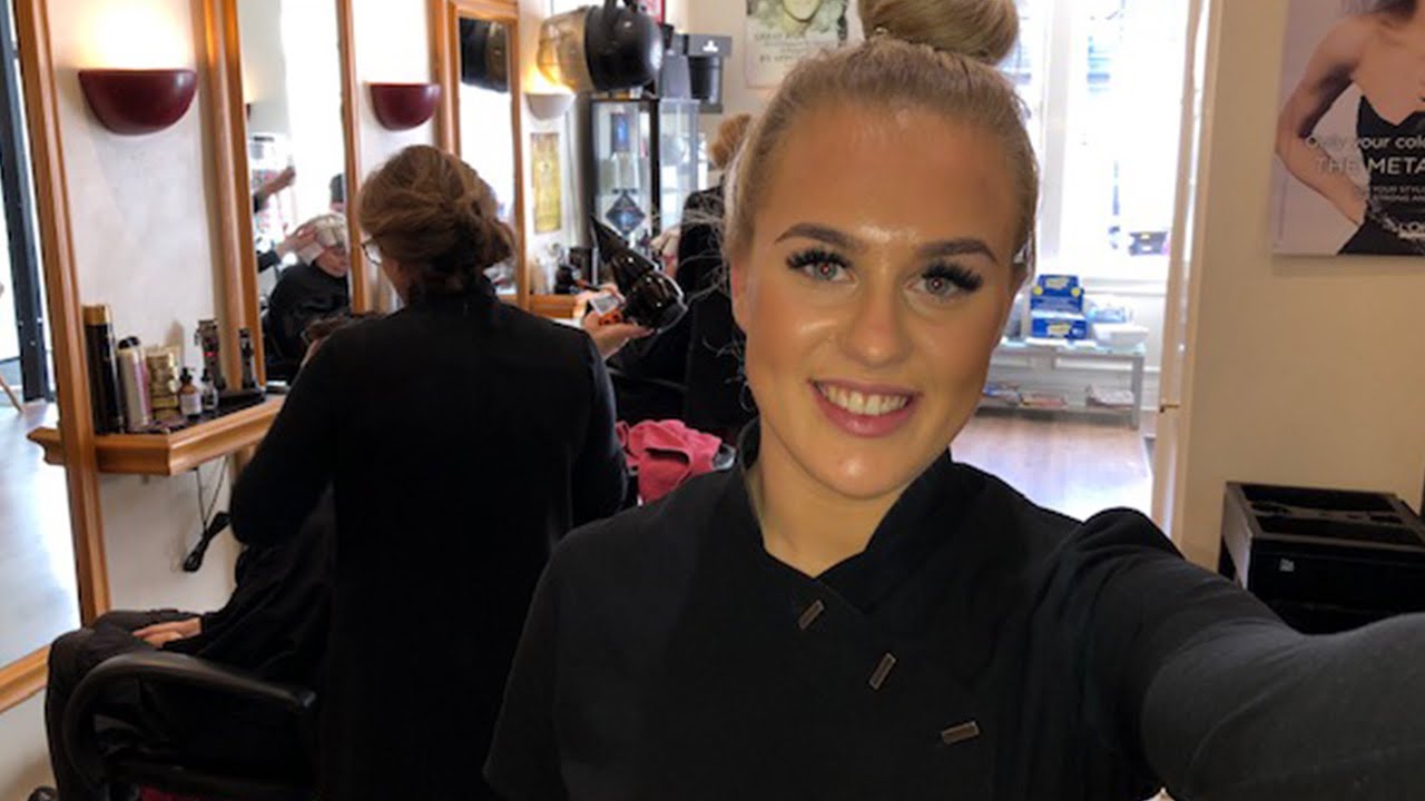A day in the life of a hairdressing apprentice