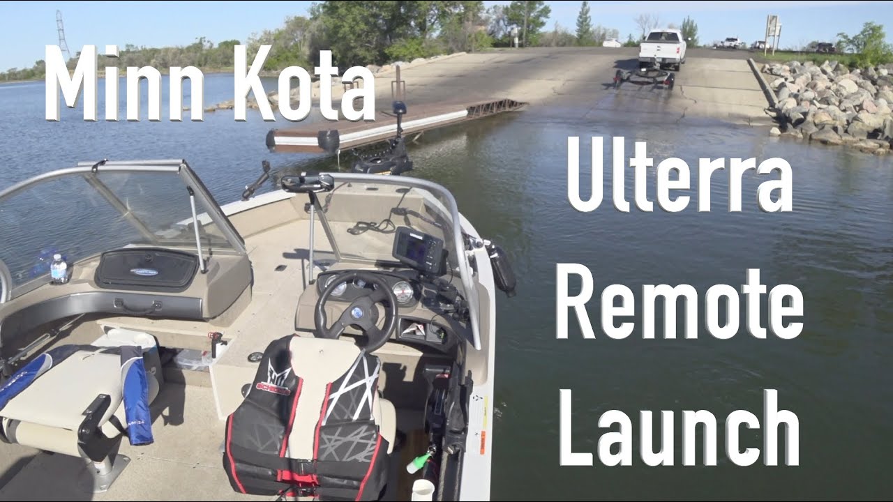 Minn Kota Ulterra Boat Launch