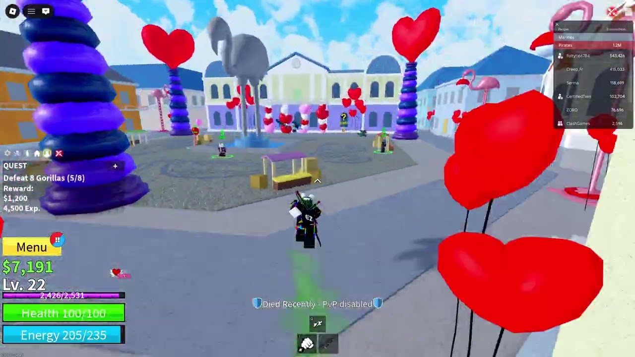 Blox Fruits But Am Grinding