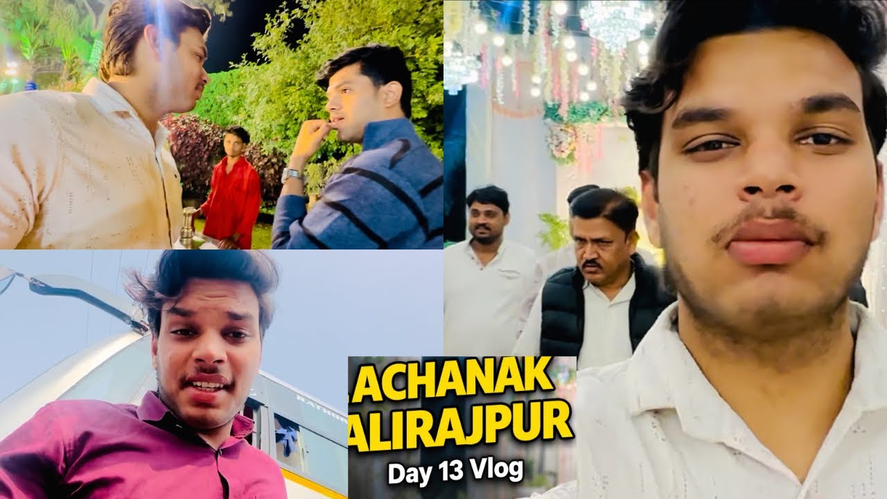 Achaanak Indore Se Alirajpur | Raat Me Shaadi Ka Call 😱🍽️ | Day 13 Vlog !