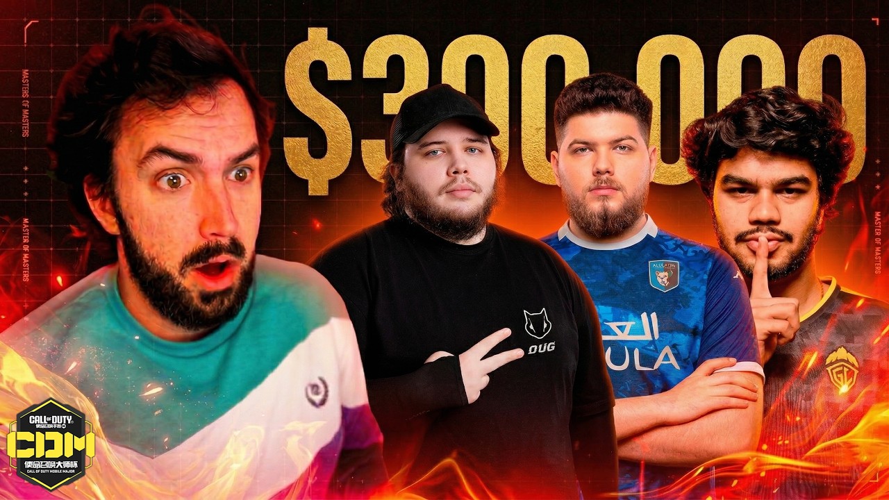 🔴 HAPPY GODLIKE VS OUG DAY 🔴 $300,000 CODM TOURNAMENT 🔴