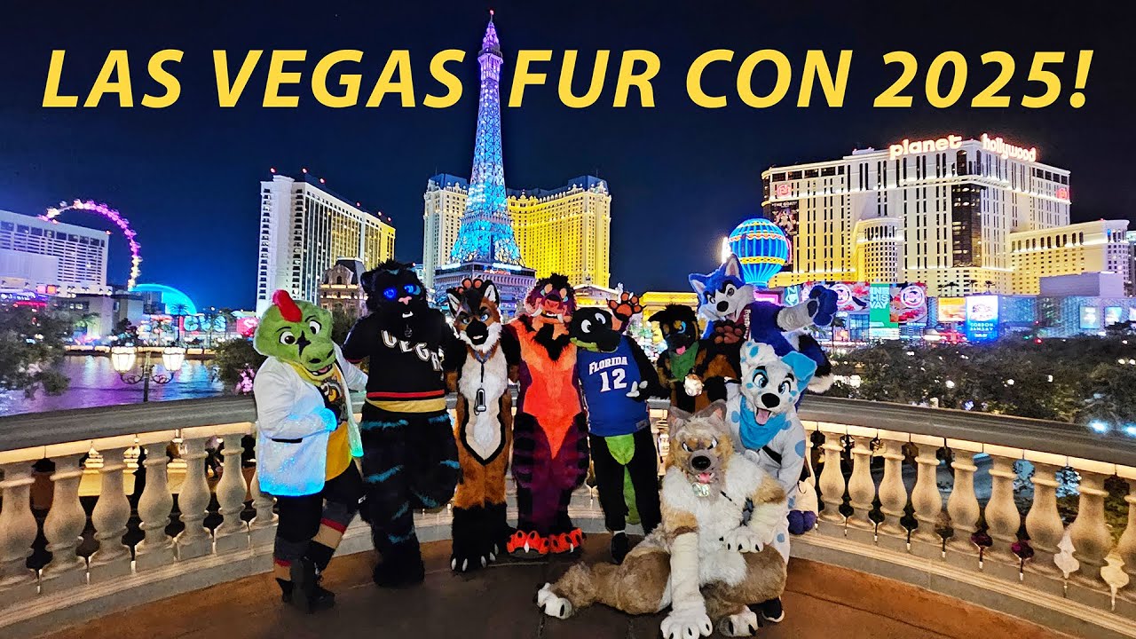 #Fursuiting in Las Vegas, USA! - Arctic's Las Vegas Fur Con 2025 Experience