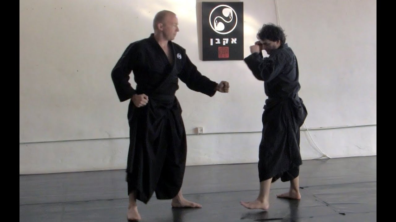 Bobi no kamae, Moto gata and 3 randori variations - Ninjutsu stances kata for the AKBAN wiki