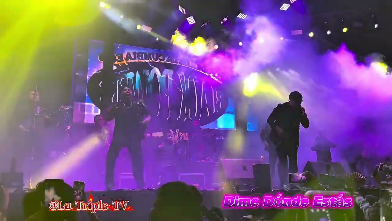 Grupo Black Power ❤️ Dime Dónde Estás ❤️ En Vivo San Lorenzo Axocomanitla. Tlaxcala 