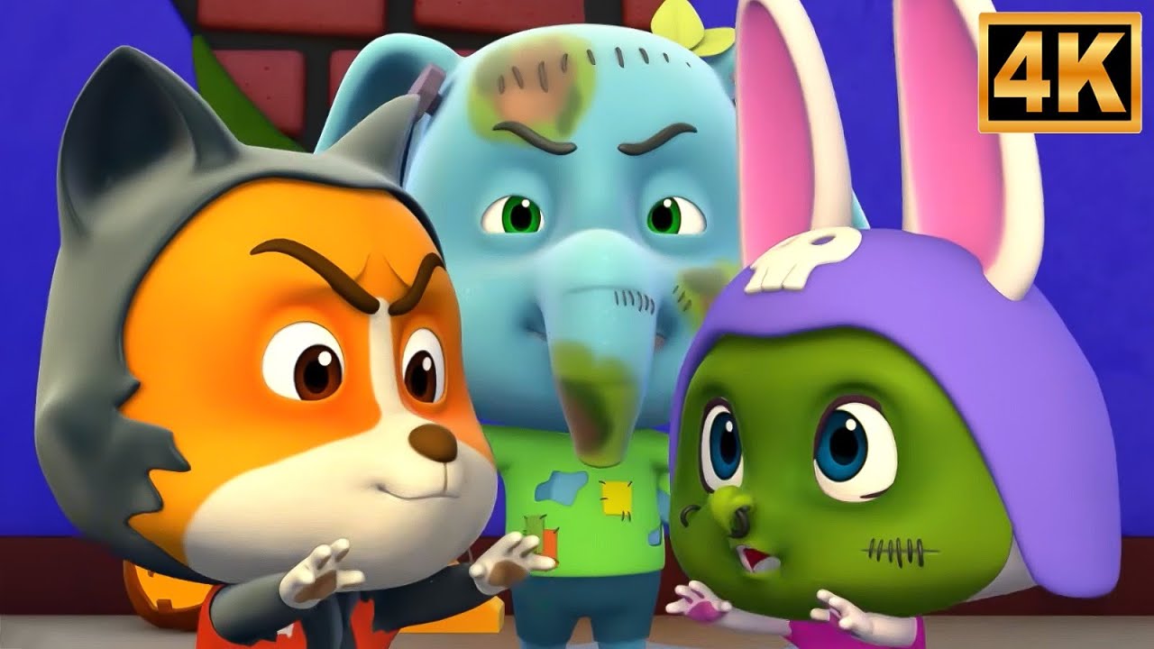 Five Tiny Monsters | Halloween Rhyme & Sing-Along for Kids