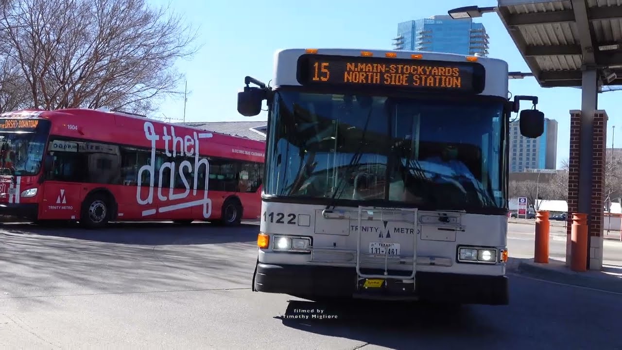 Buses in Fort Worth, Texas 2022