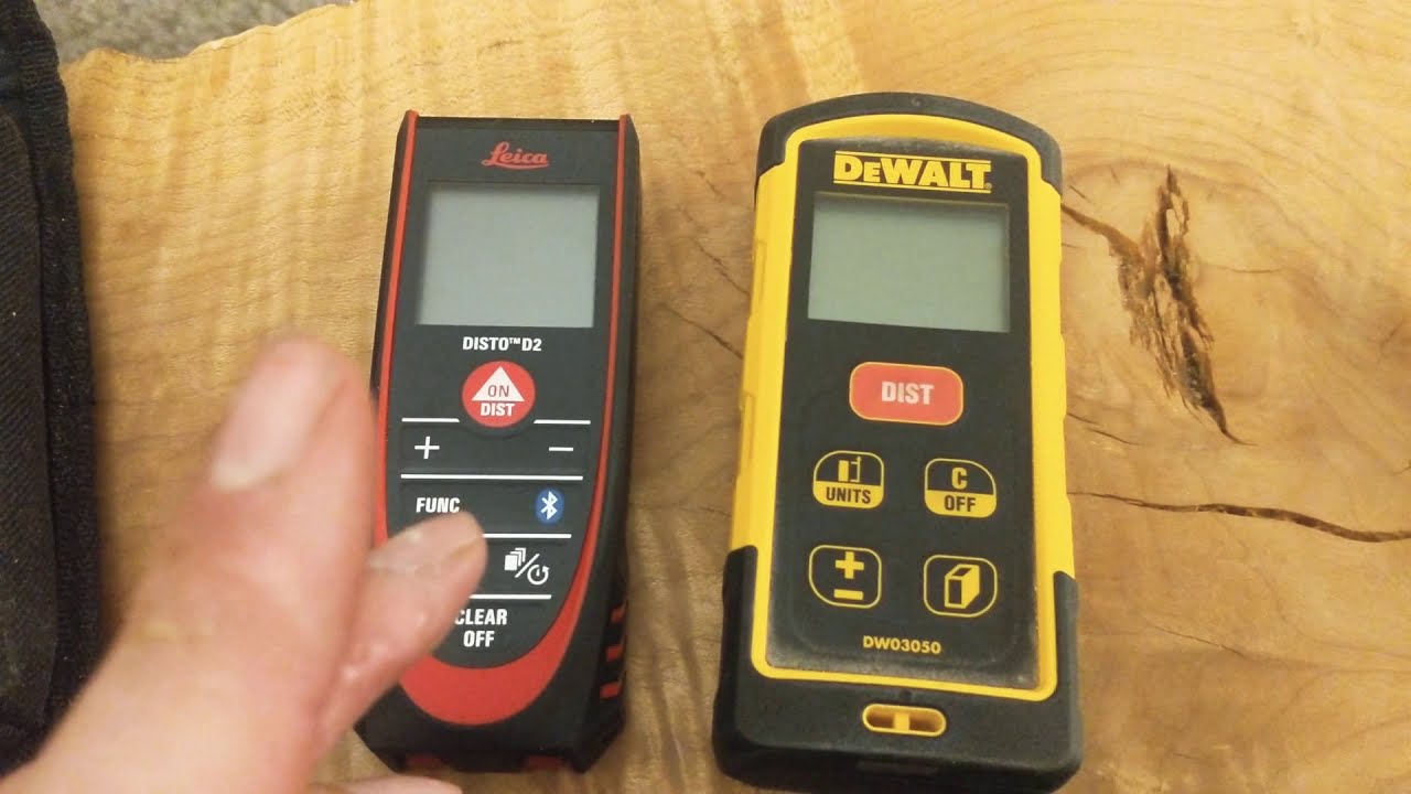 Удивительно. Сравнение лазерных дальномеров Leica Distro и DeWalt/других производителей.