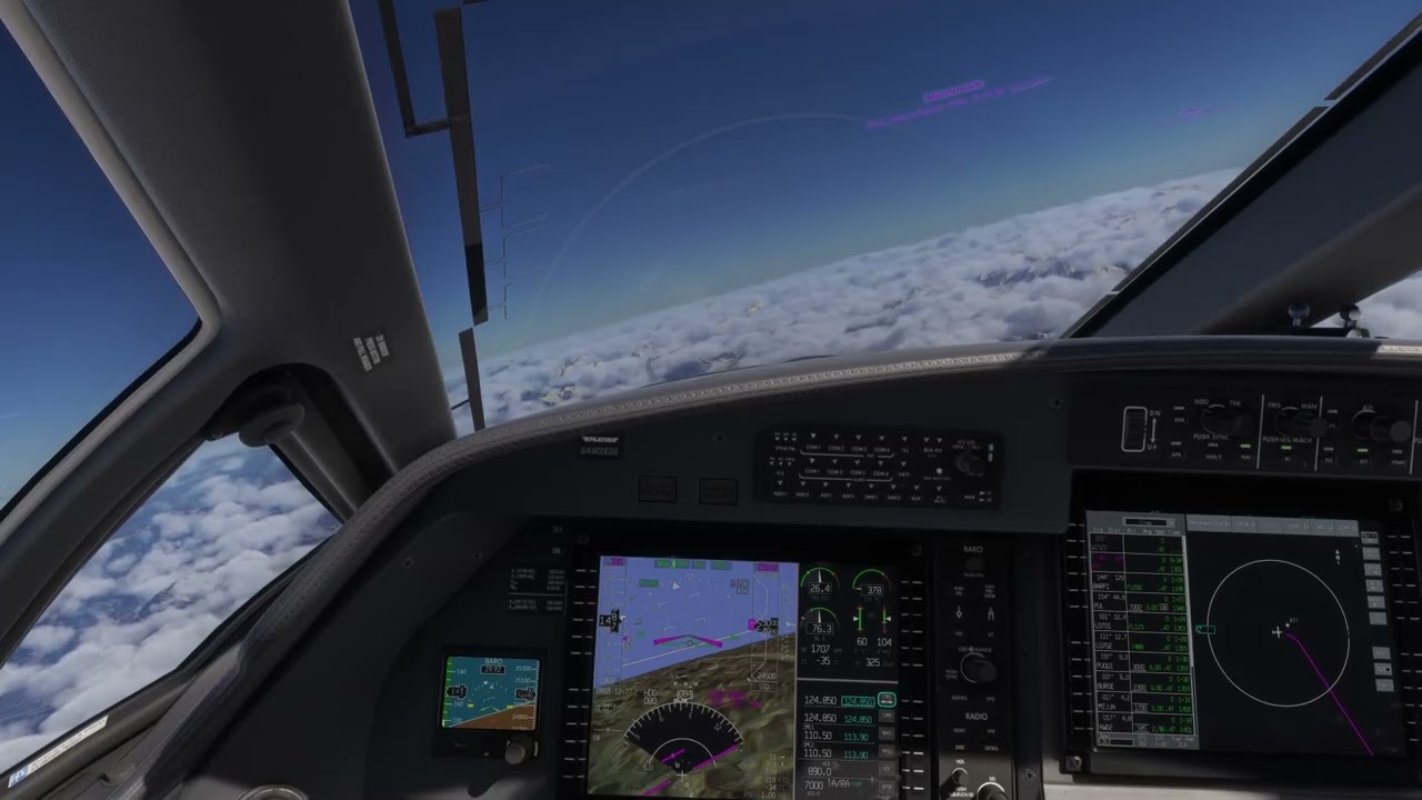 Microsoft flight simulator 2024 airplane white noise: Pilatus PC-12 #whitenoise, #asmr