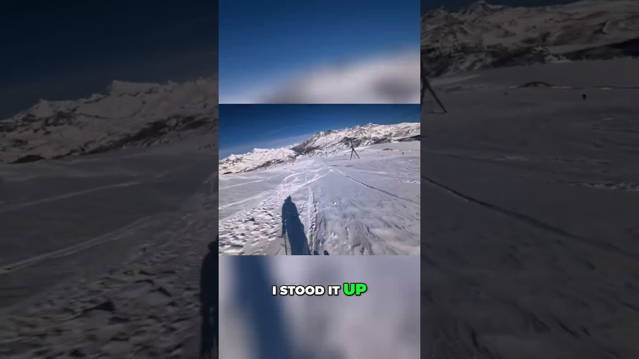 First Ski Jump of the Year: Cheeky 3 Attempt! 
