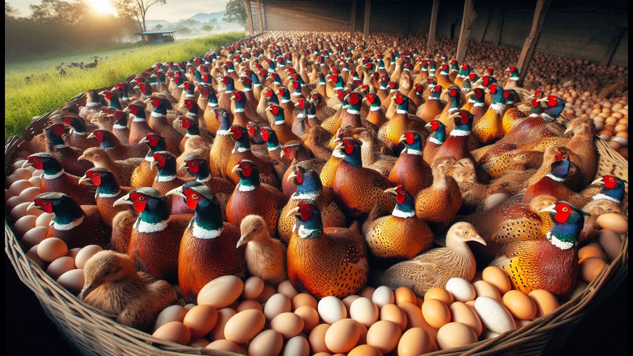 Asia Farmer Shares Secrets How To Raise Thousand Of Pheasants - Soson Farm