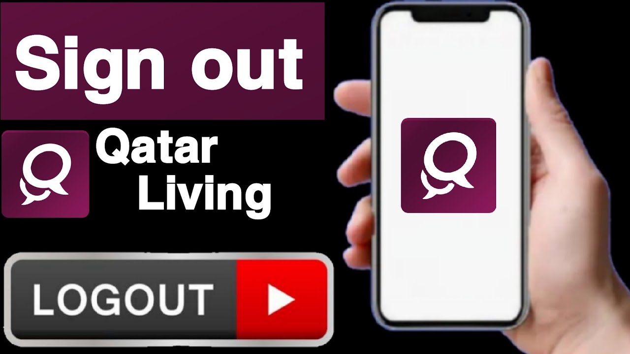 How to sign out qatar living account||Sign out qatar living account||Qatar living account logout