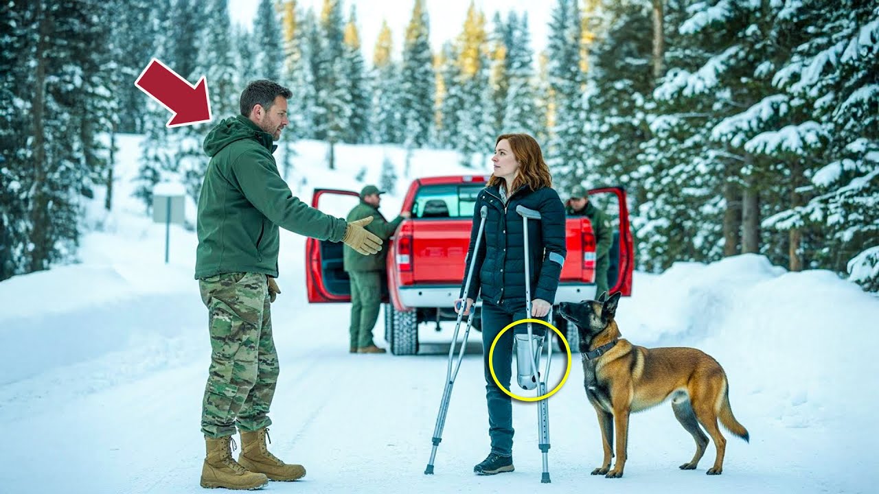 “Ride With Me…” the Navy SEAL Said — After Finding a One-Legged Woman in the Blizzard