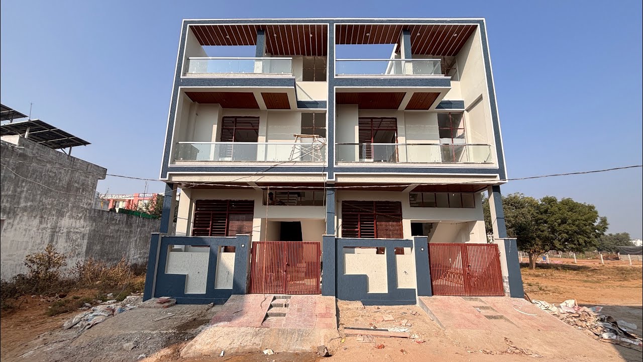 100 गज (18By50) में बना हुआ 4 BHK अल्ट्रा लक्ज़री विला || गणेश नगर भारत माता चोक निवारू रोड 