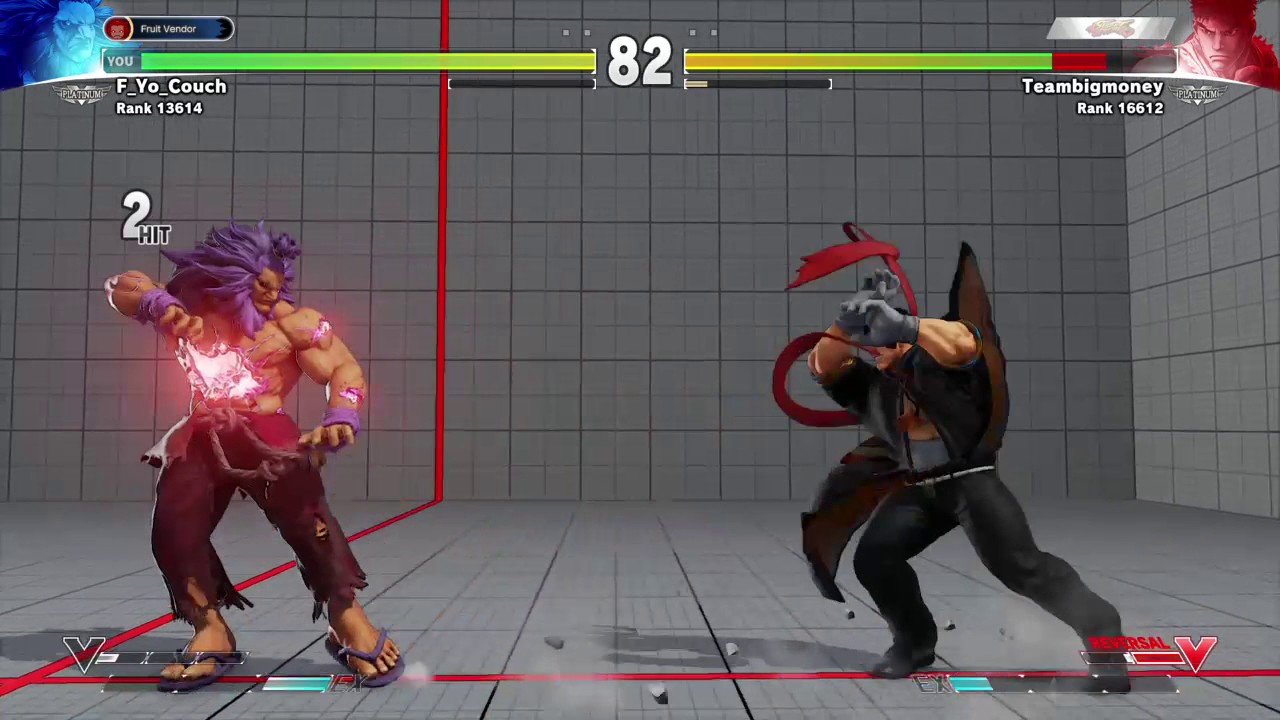 STREET FIGHTER V Advanced Online Play