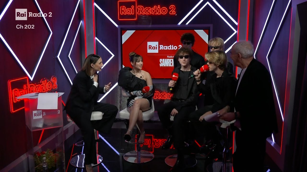 Intervista a Sarah Toscano e Ofenbach (Serata Cover) - Radio 2 a Sanremo