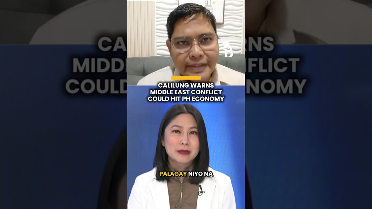 Calilung warns Middle East conflict could hit Philippines&rsquo; economy
