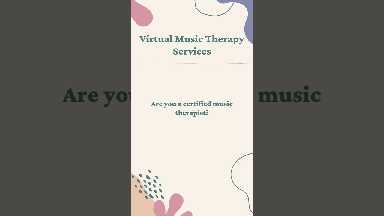 Virtual Music Therapy Services - #16/365 Business Ideas #shorts