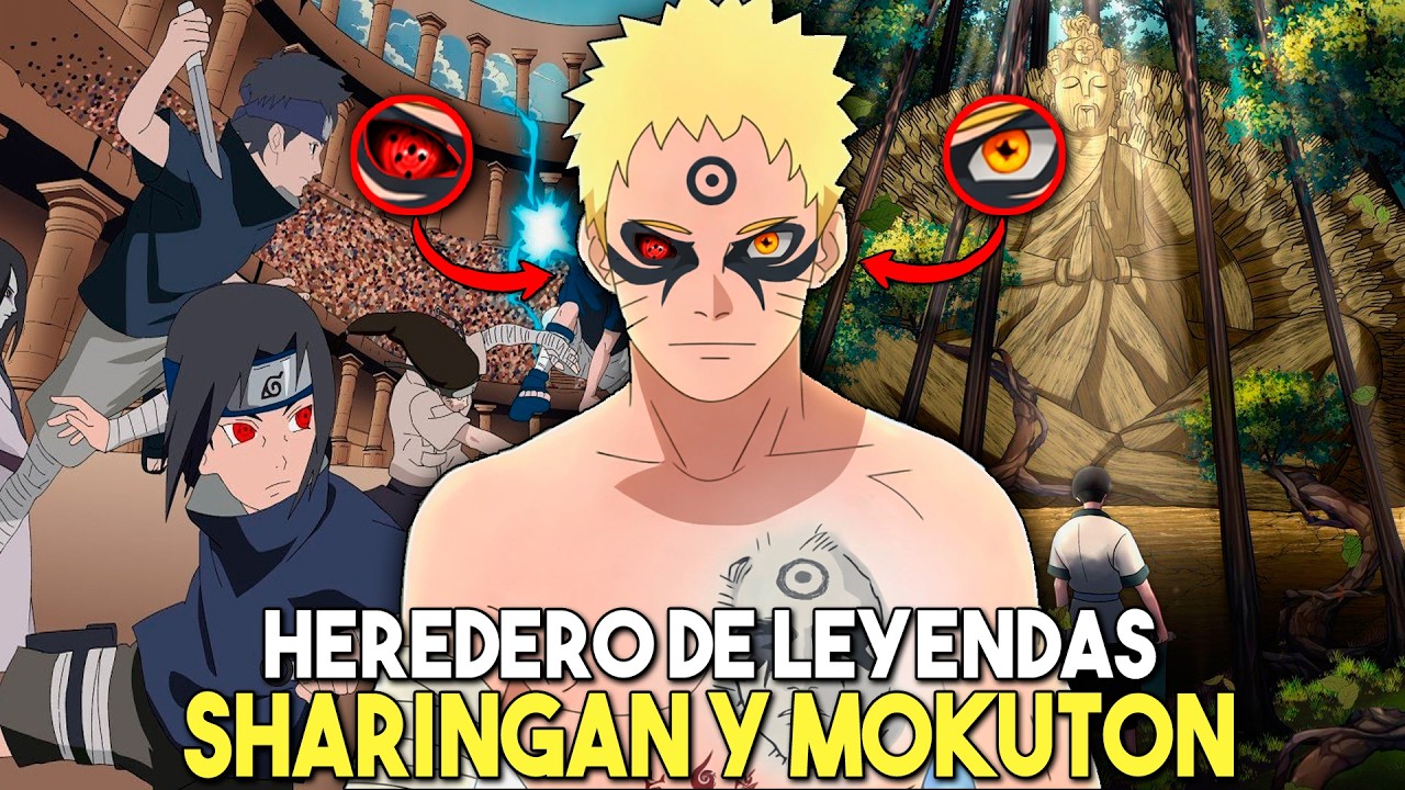 QHPS NARUTO DESPERTÓ TODO EL PODER DE SU HERENCIA SHARINGAN Y MOKUTON DURANTE LOS EXÁMENES CHUNIN?