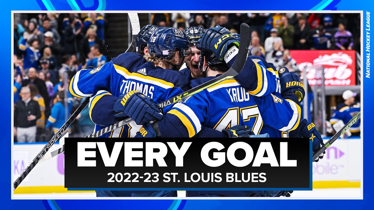 EVERY GOAL: St. Louis Blues 2022-23 Regular Season