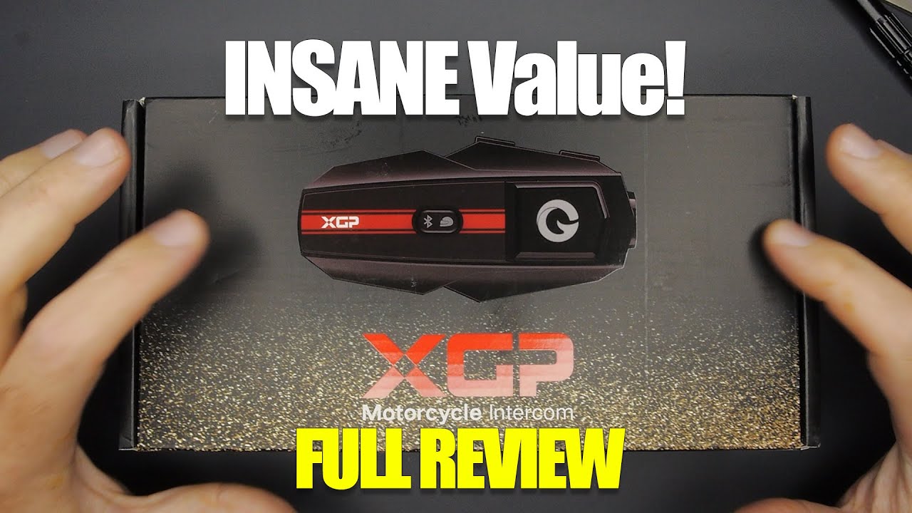 XGP Advanced Motorcycle Helmet Coms Review 2025 Version VALUE LEADER