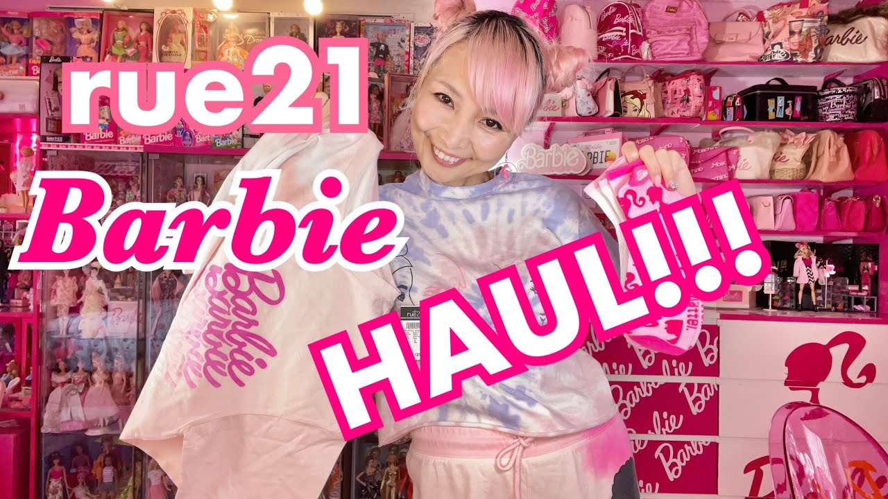 rue21 x BARBIE T-shirt Collection! HAUL & TRY ON 2022 SPRING