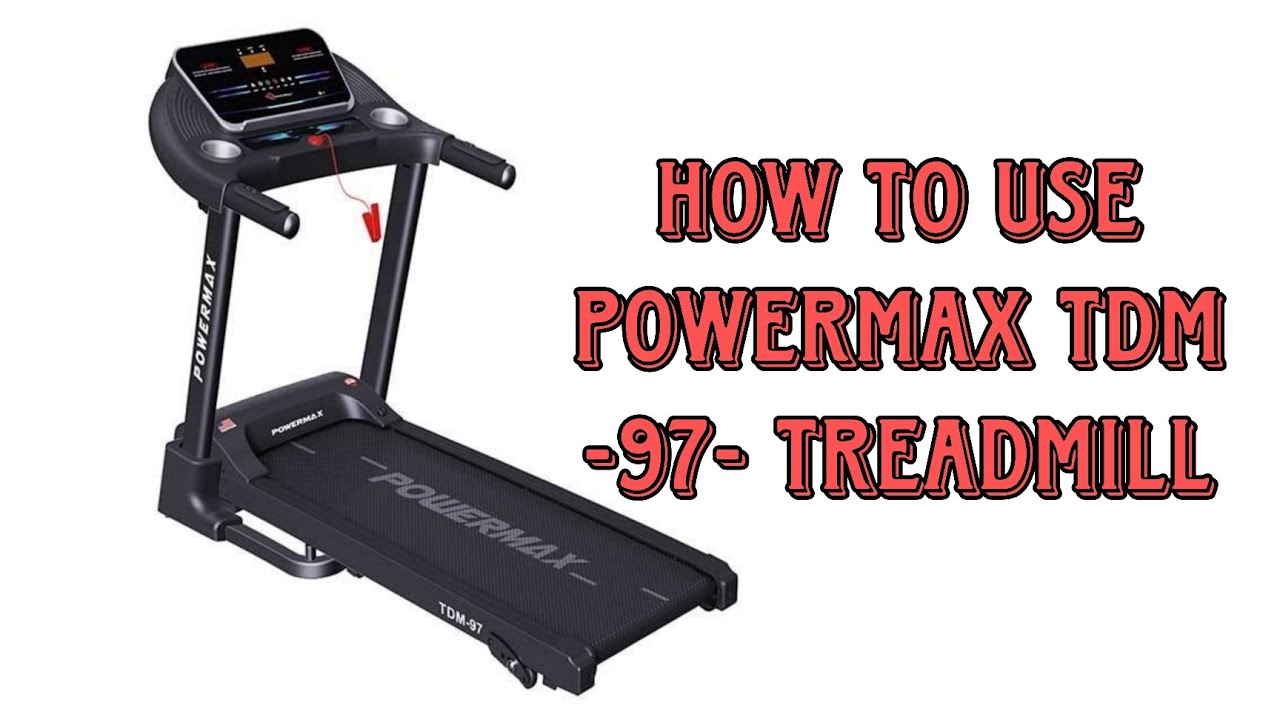 how to use tdm -97- motorised treadmill ||TDM-97 - Motorised Treadmill 