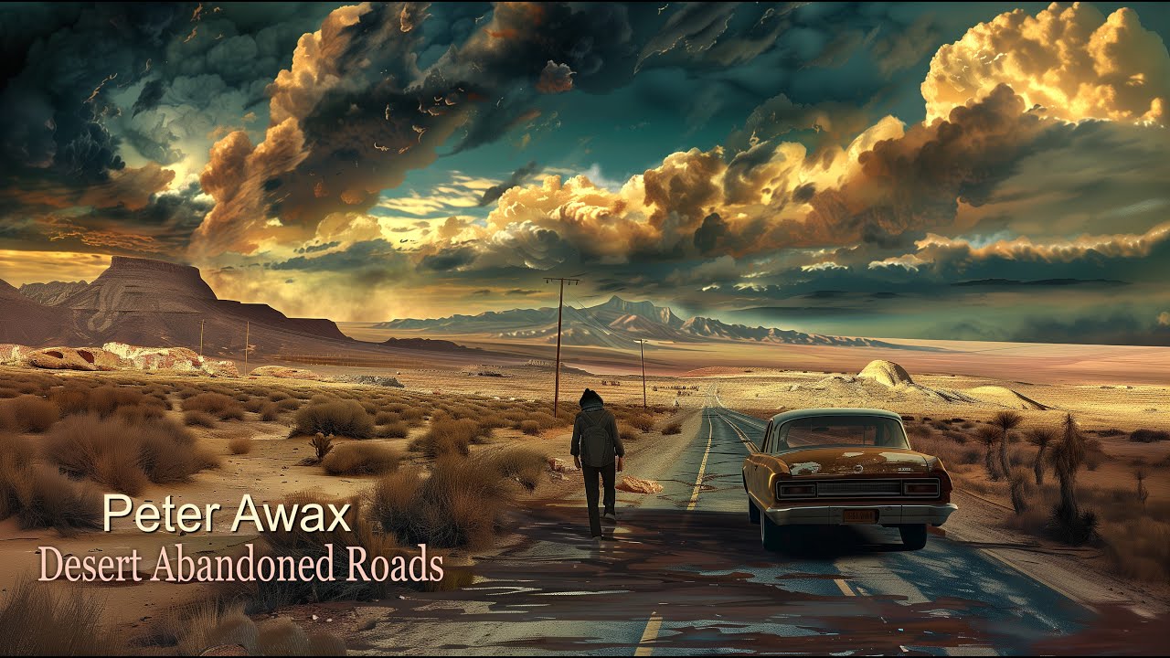 Peter Awax - Desert Abandoned Roads (Art & Music) #artmusic #psychadelicrock #chillmusic