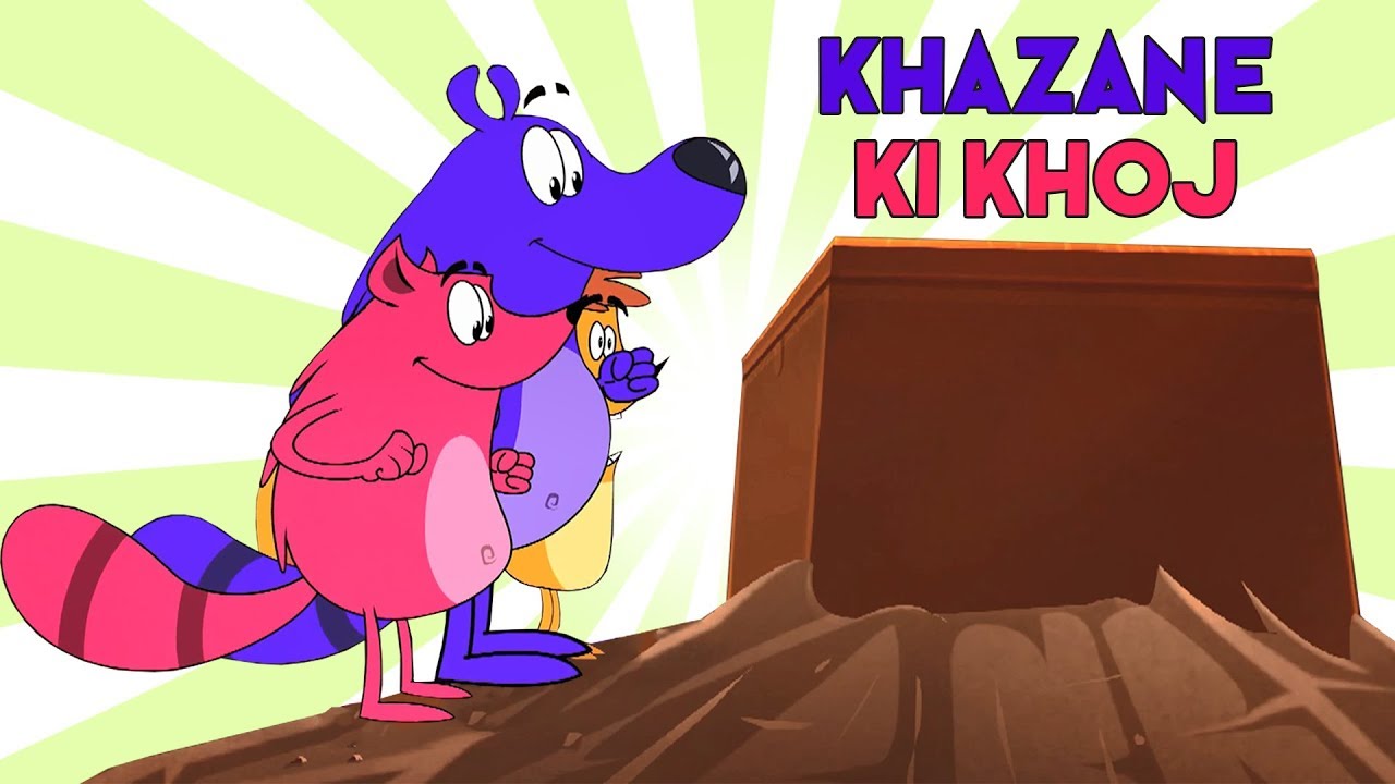Khazane Ki Khoj EP - 4 - Pyaar Mohabbat Happy Lucky- Hindi Cartoon