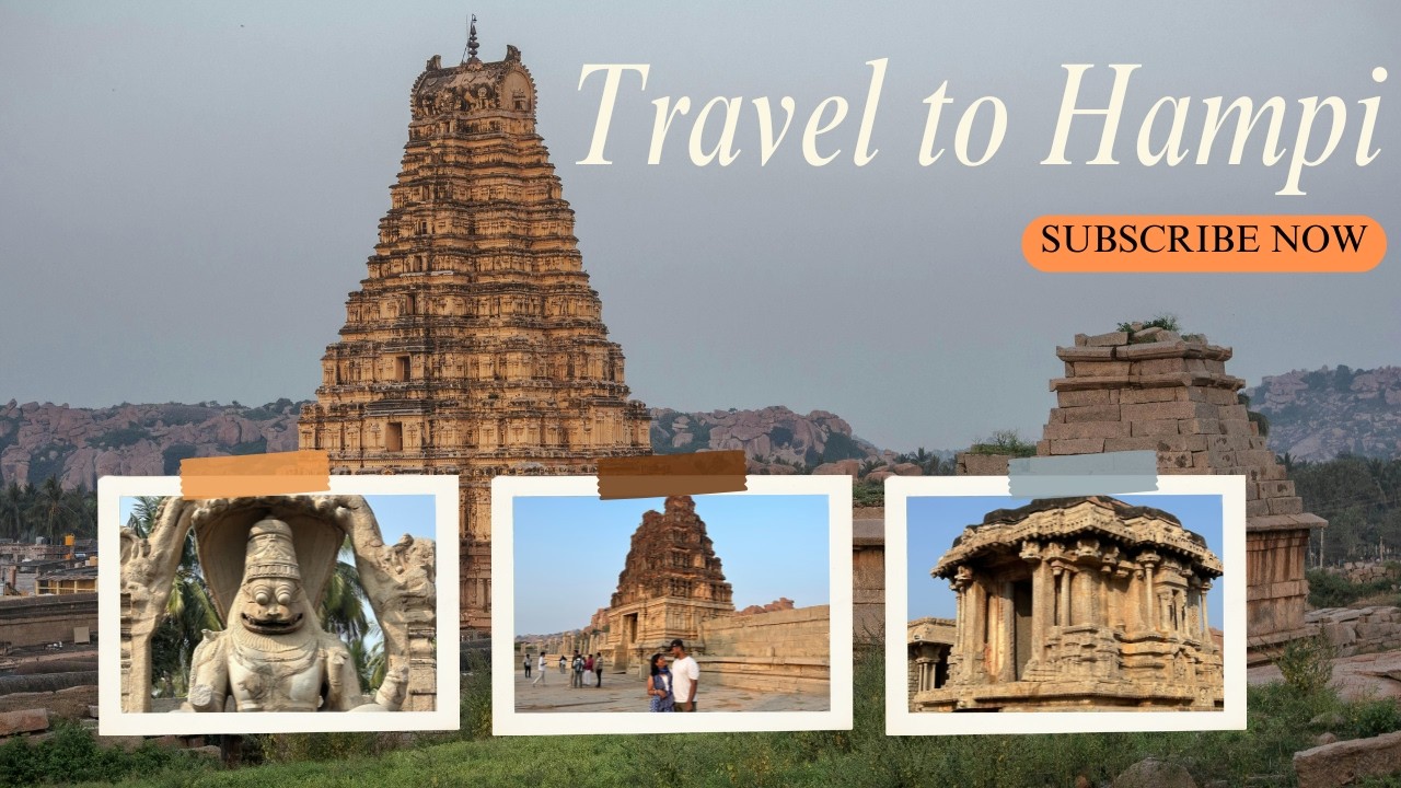 Hampi Bike Ride | Exploring the Lost Empire of Vijayanagara | South India Ride EP-2