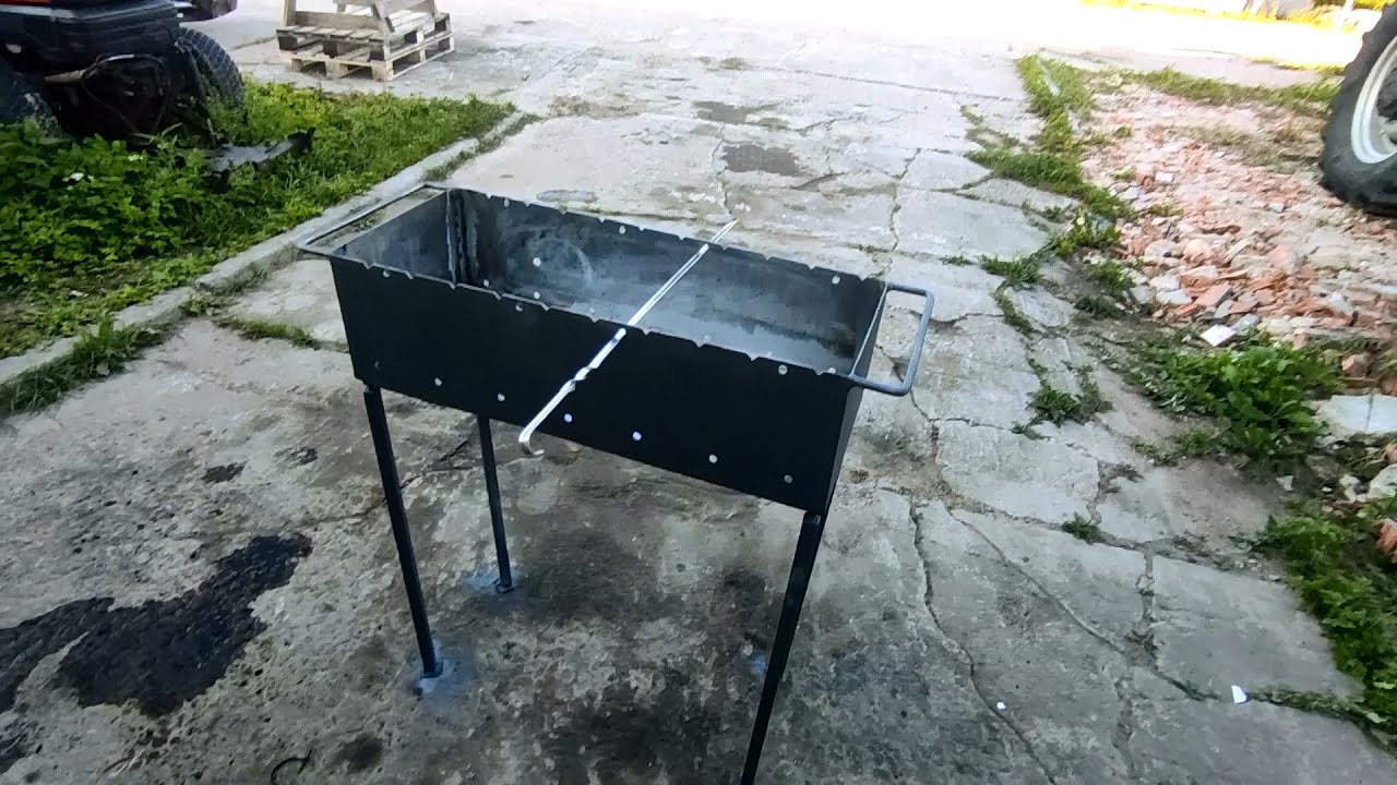 Сделал мангал к празднику.