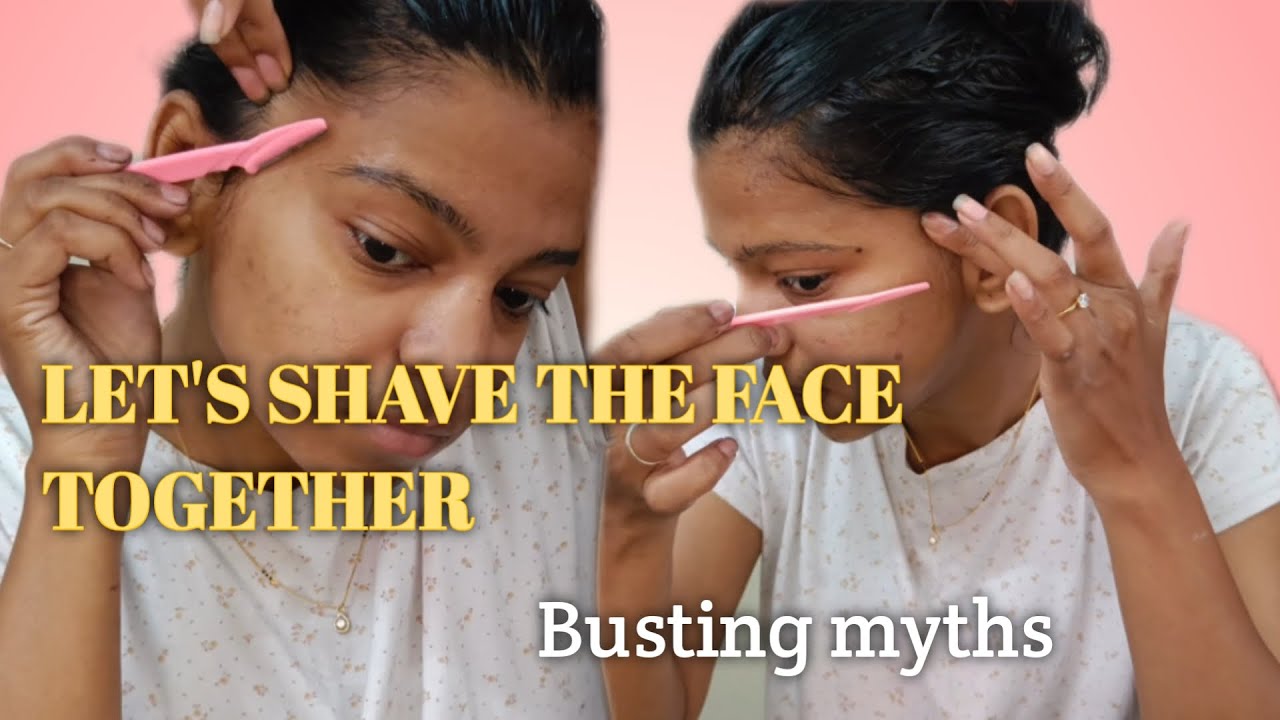 MISTAKES TO AVOID WHILE SHAVING FACE ❌| FACE SHAVING✅| DERMAPLANING| #skincare#faceshaving