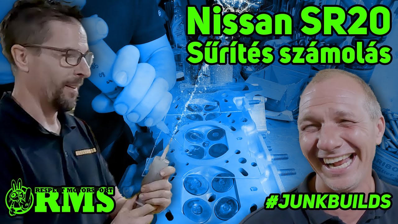 450 lóerős Nissan SR20DET motor köbölése Zsoltival #Junkbuilds módra! - #RMSTuning #Tuningaruhaz