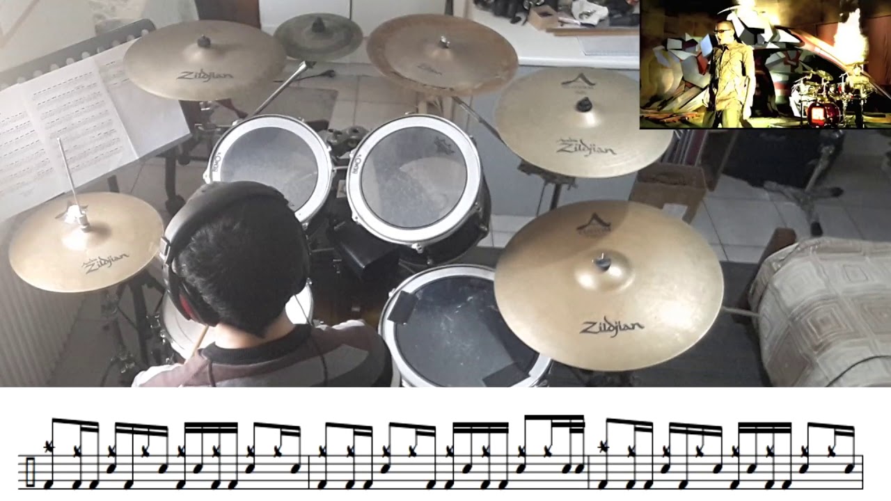 Somewhere I belong Linkin Park Drum Cover & Transcription. Nikos Skiadas