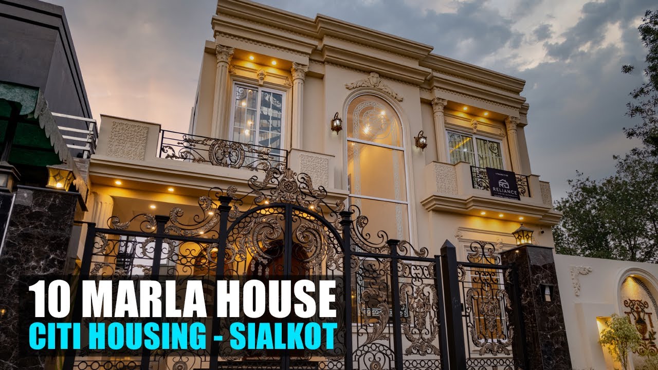 10 Marla House for Sale 4.6 Crore by Reliance Developers Citi Housing Society, Sialkot - Pakistan