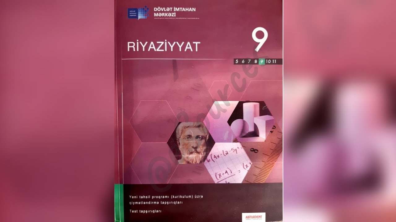 3.Kvadratik funksiya , y=|×| funksiyasi. DIM(A varianti -qapalı testlər) 