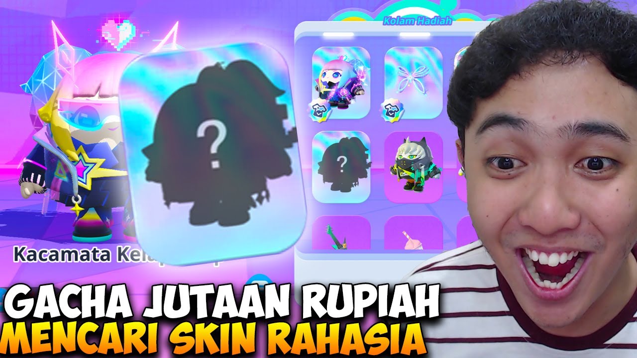 GACHA JUTAAN RUPIAH MENCARI SKIN RAHASIA !!! - Eggy Party Indonesia (LIVE)