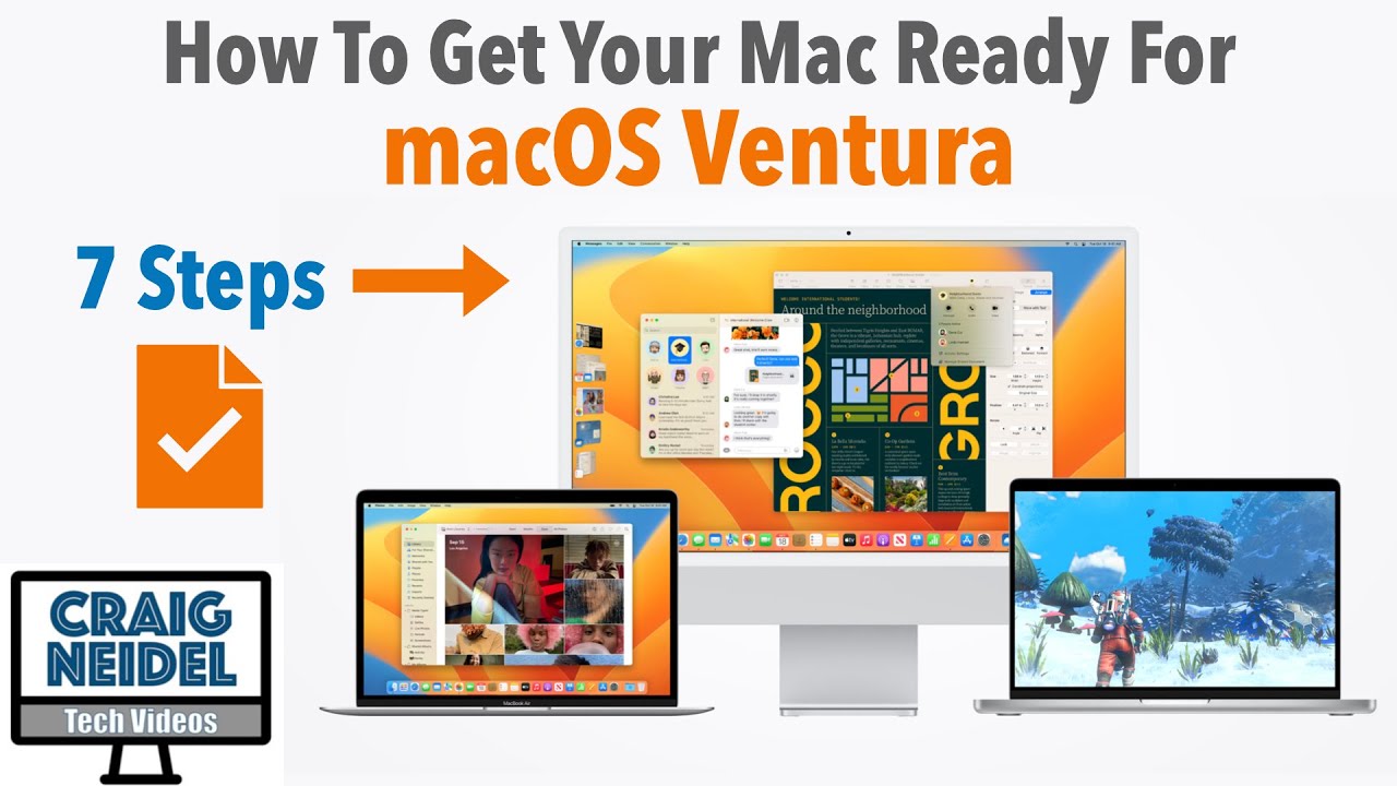 How To Get Computer Ready For macOS Ventura Upgrade