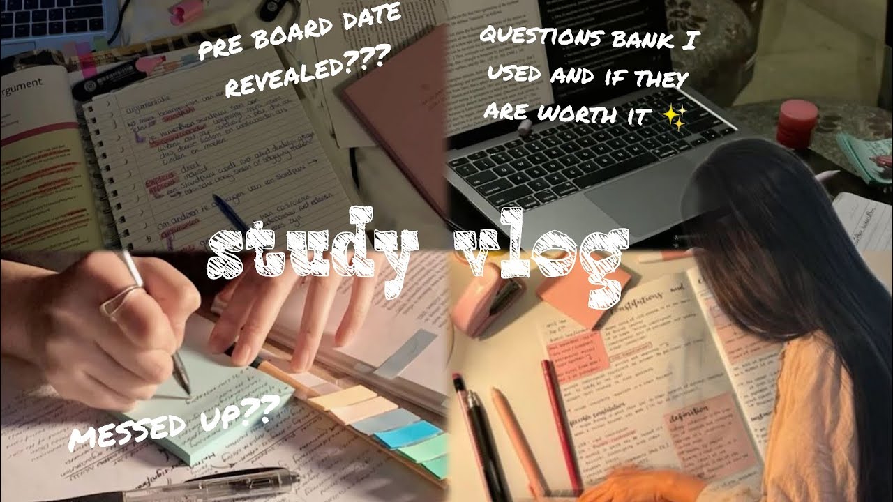 Study Vlog 🌙 | Getting Back on Track After Chhath Puja + Pre-Board Update!