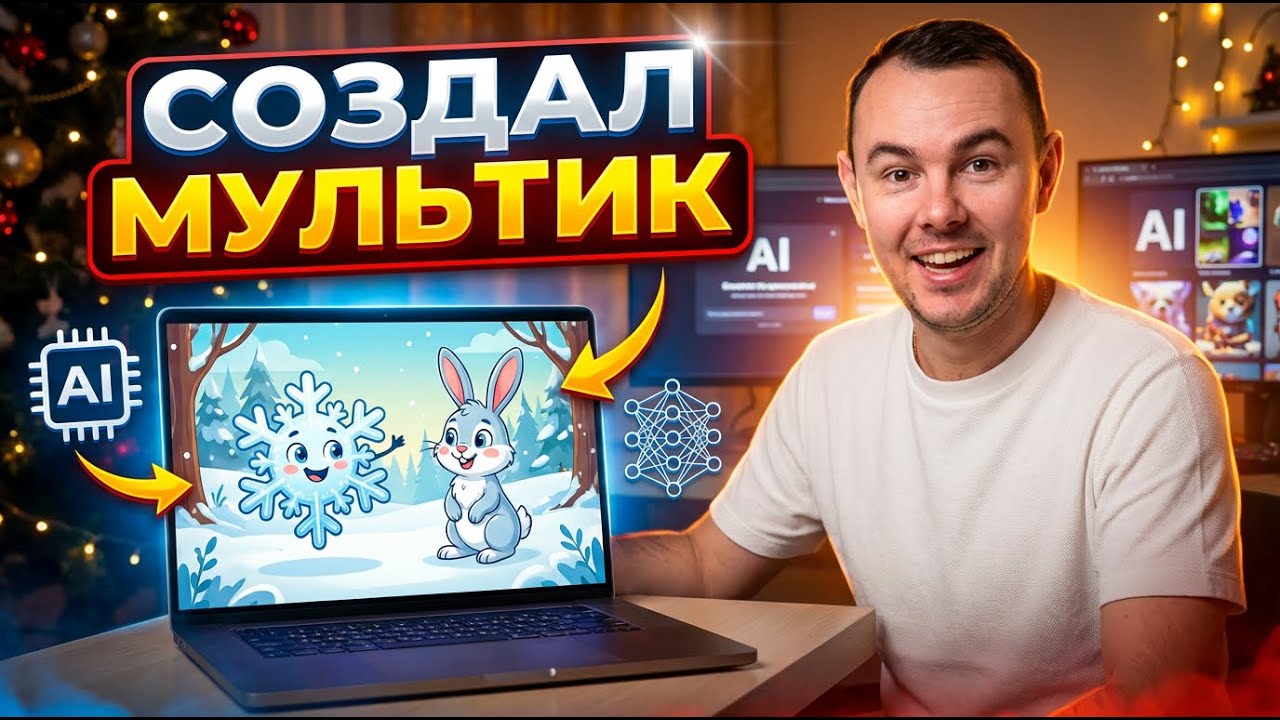 Как сделать мультфильм БЕСПЛАТНО с помощью нейросетей
