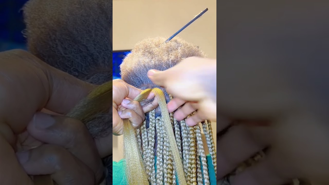 Start your box braid this way 