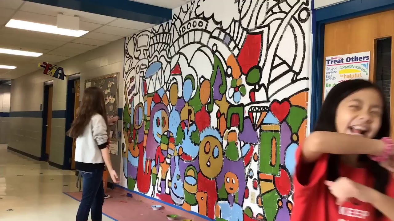 Lost River Elementary Murals