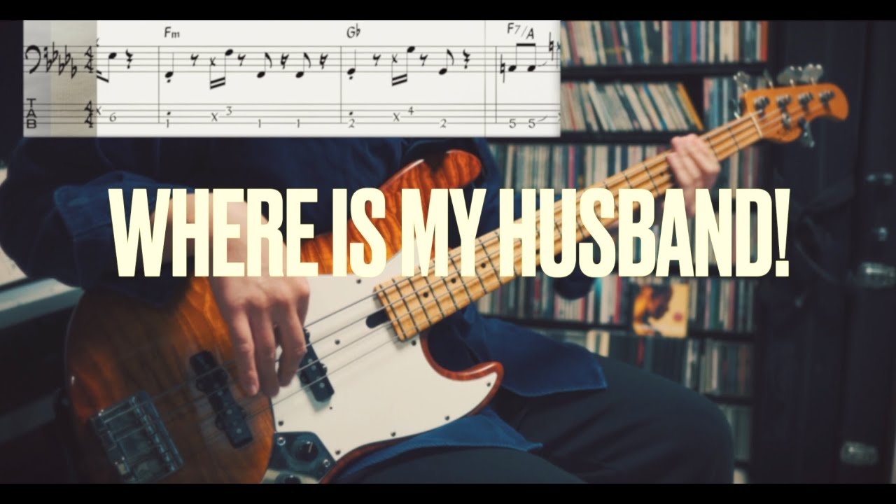 RAYE - WHERE IS MY HUSBAND! (Bass Cover with TABS)